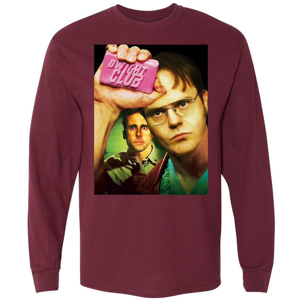 Long Sleeve T-Shirt - YZHL5MF1 - Maroon - 11