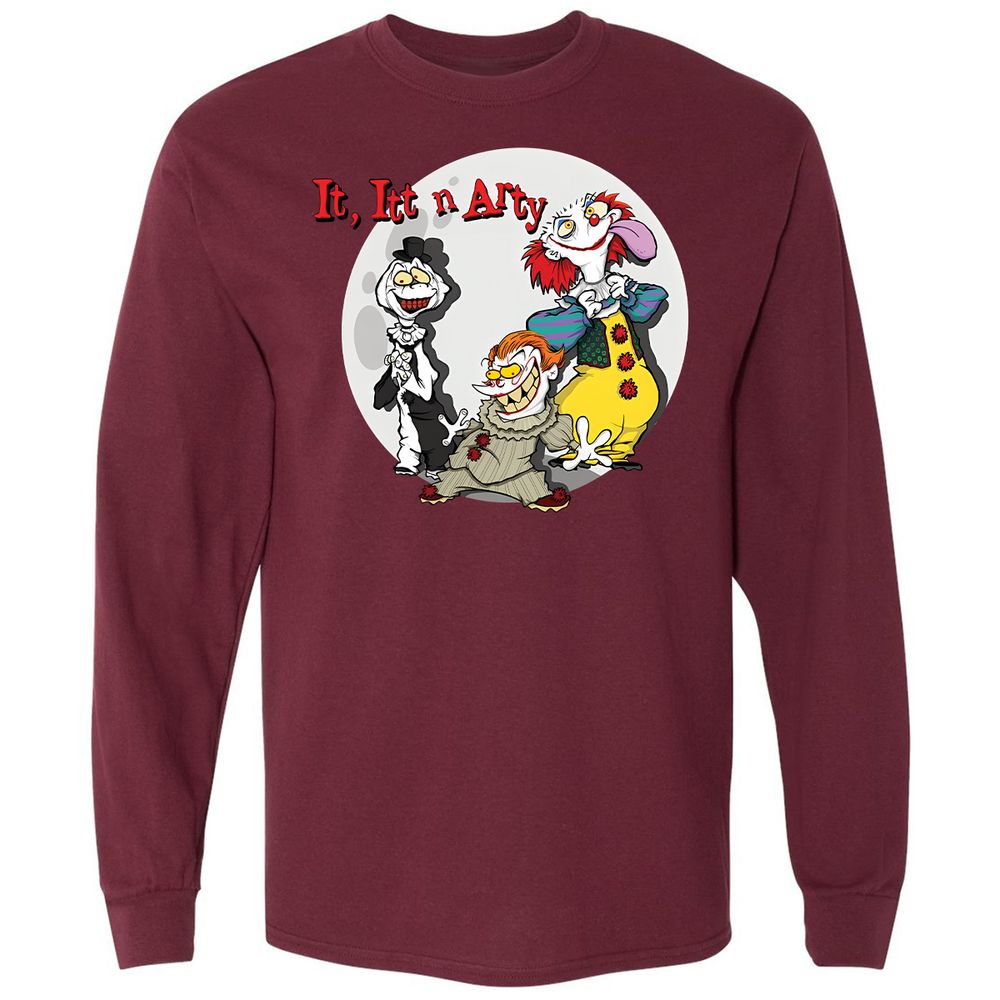 Long Sleeve T-Shirt - 5WDB97EV - Maroon - 11