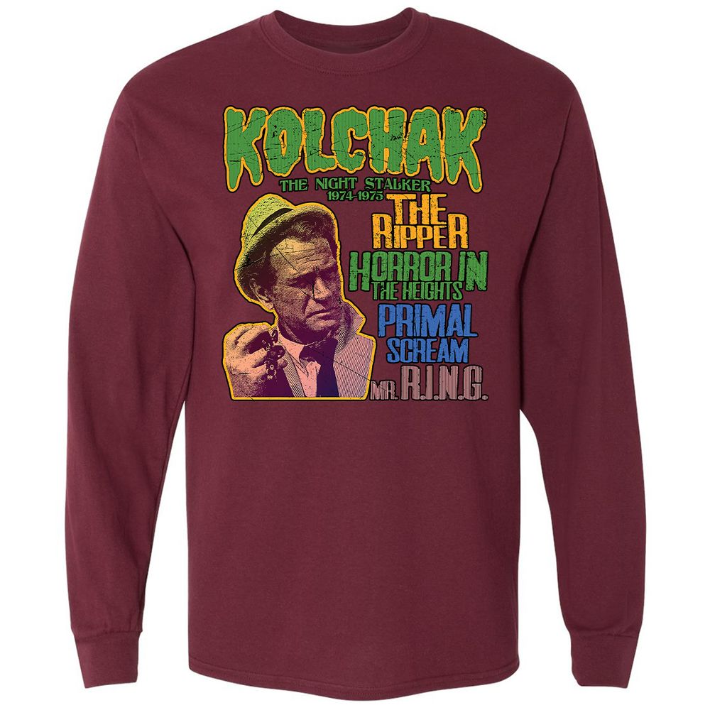 Long Sleeve T-Shirt - 259WU7SA - Maroon - 11