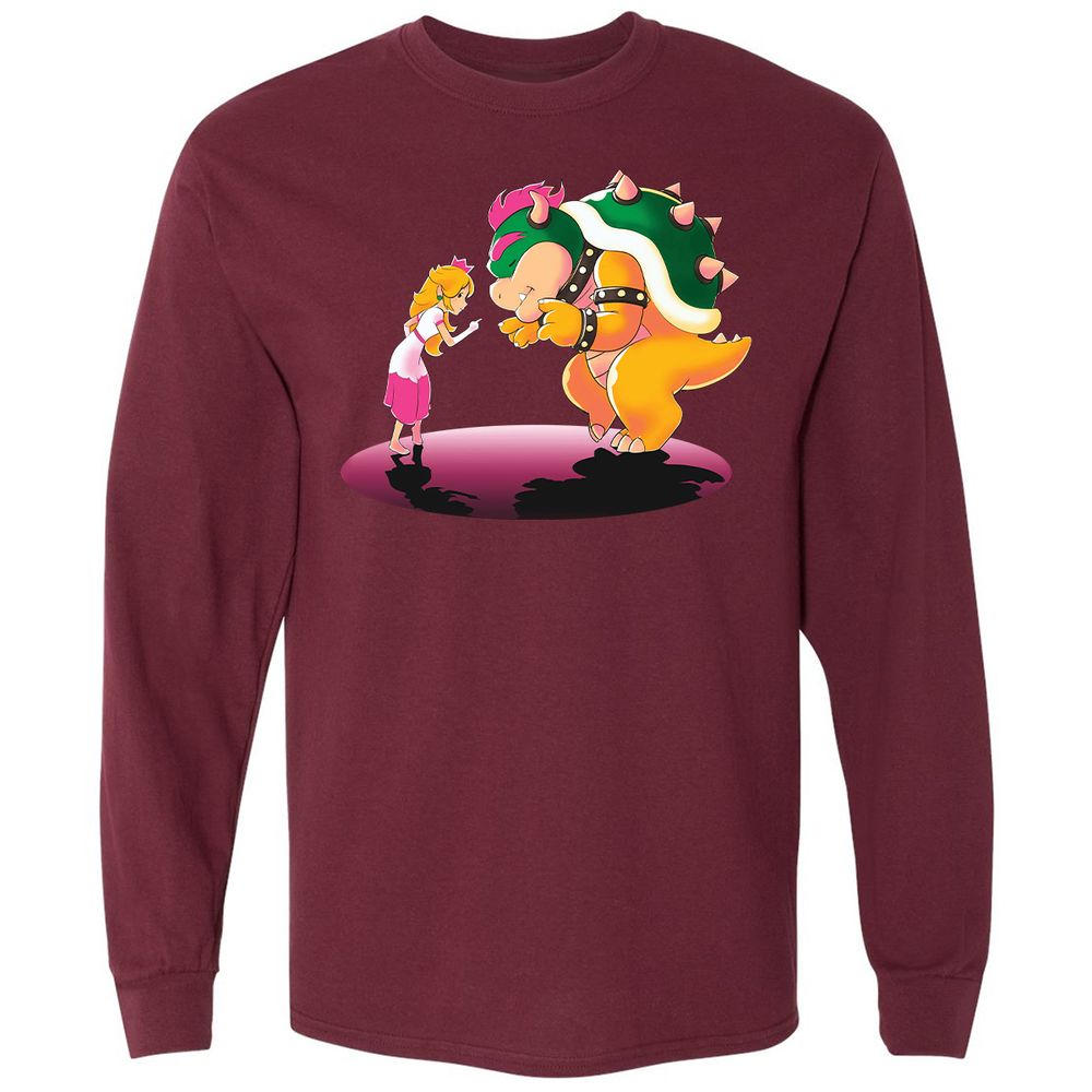 Long Sleeve T-Shirt - VV51Q629 - Maroon - 11