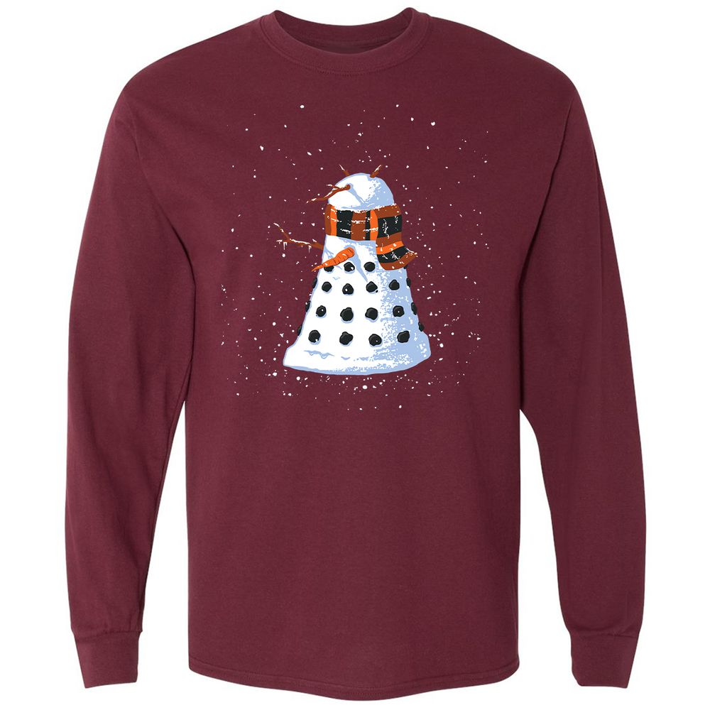 Long Sleeve T-Shirt - 96BCXCUC - Maroon - 11