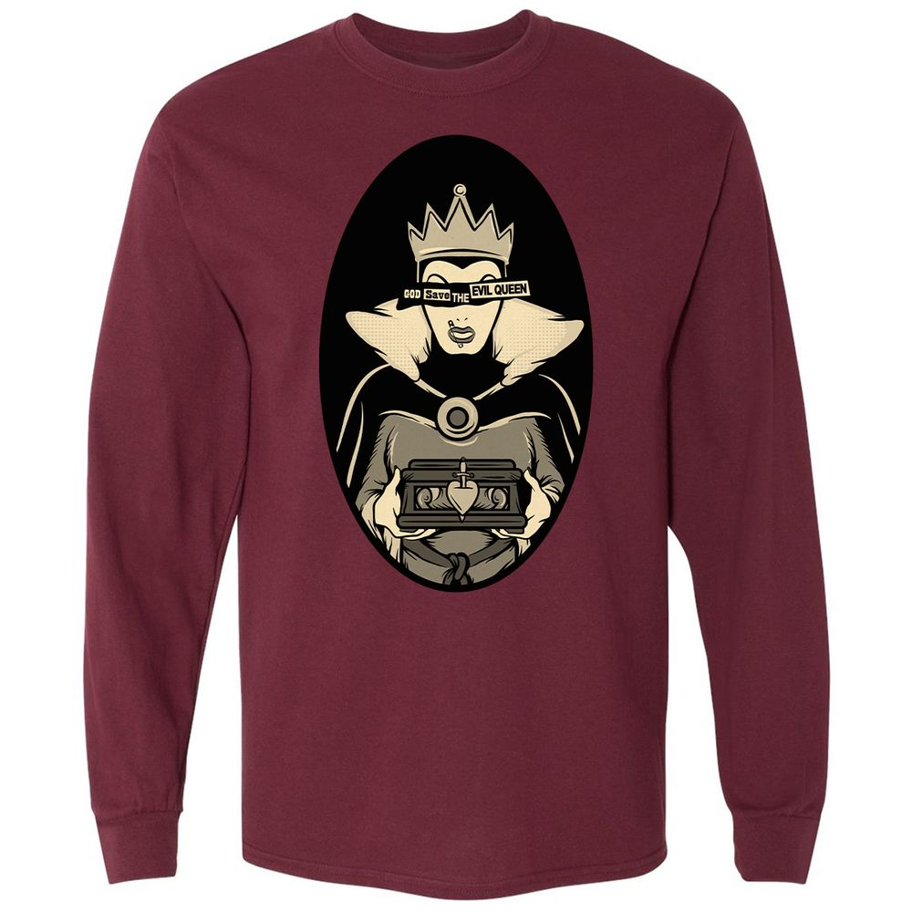Long Sleeve T-Shirt - U2M57E2Y - Maroon - 11