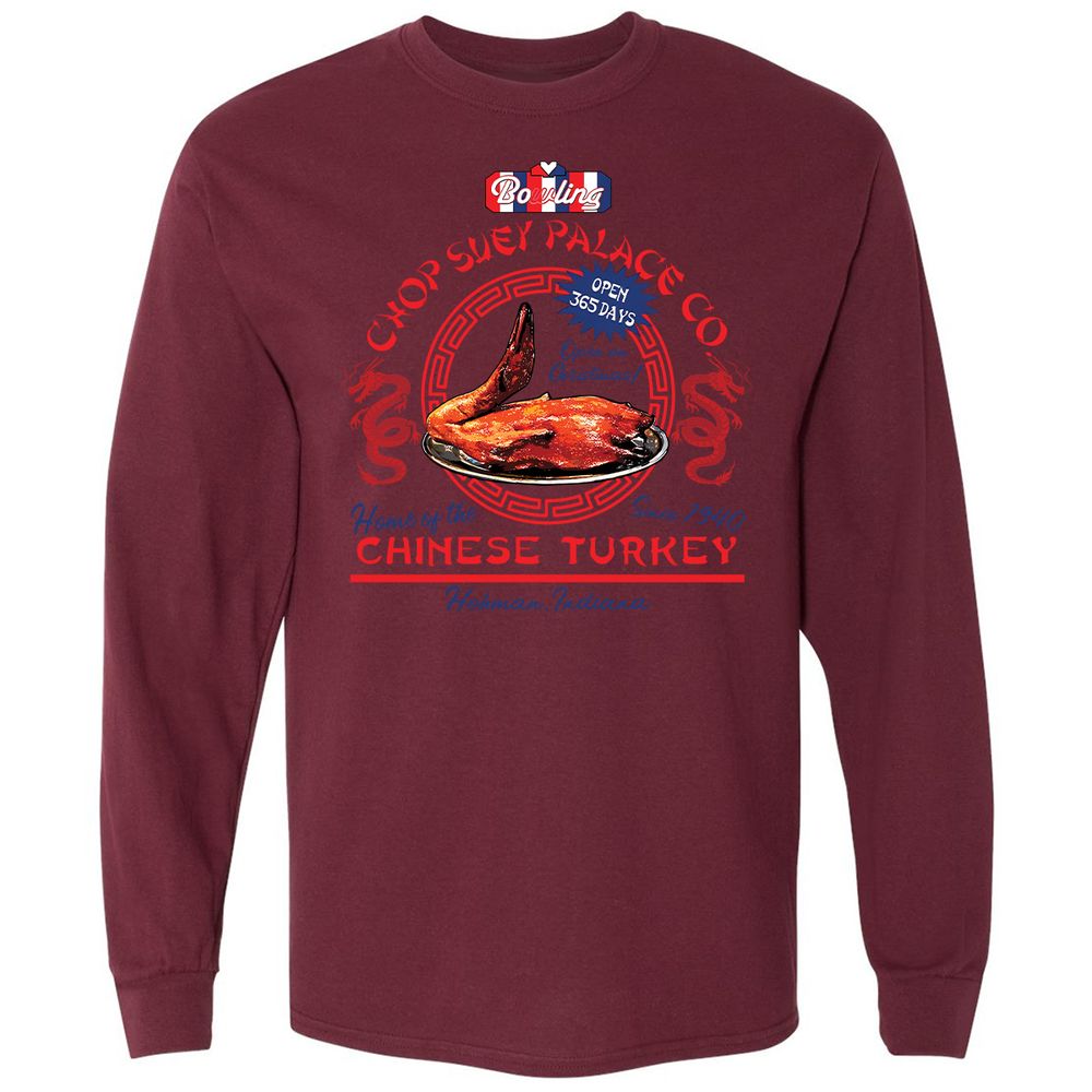 Chinese turkey - Maroon - 11