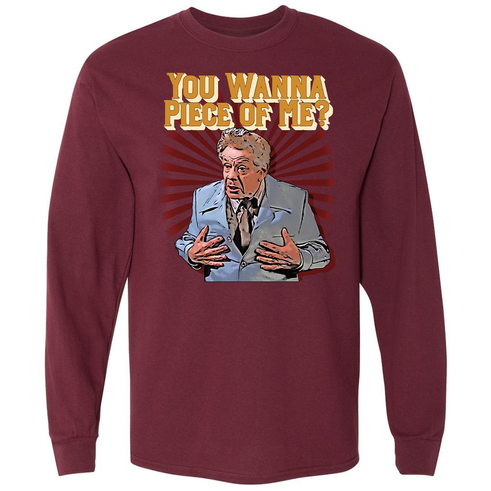 Long Sleeve T-Shirt - Y56Q3ZAX - Maroon - 11