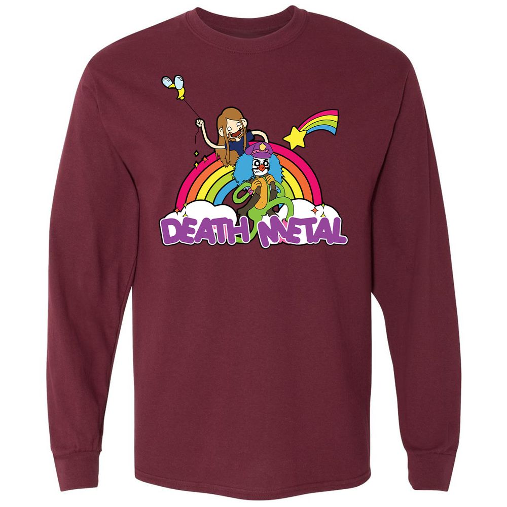 Long Sleeve T-Shirt - D13V1SAQ - Maroon - 11