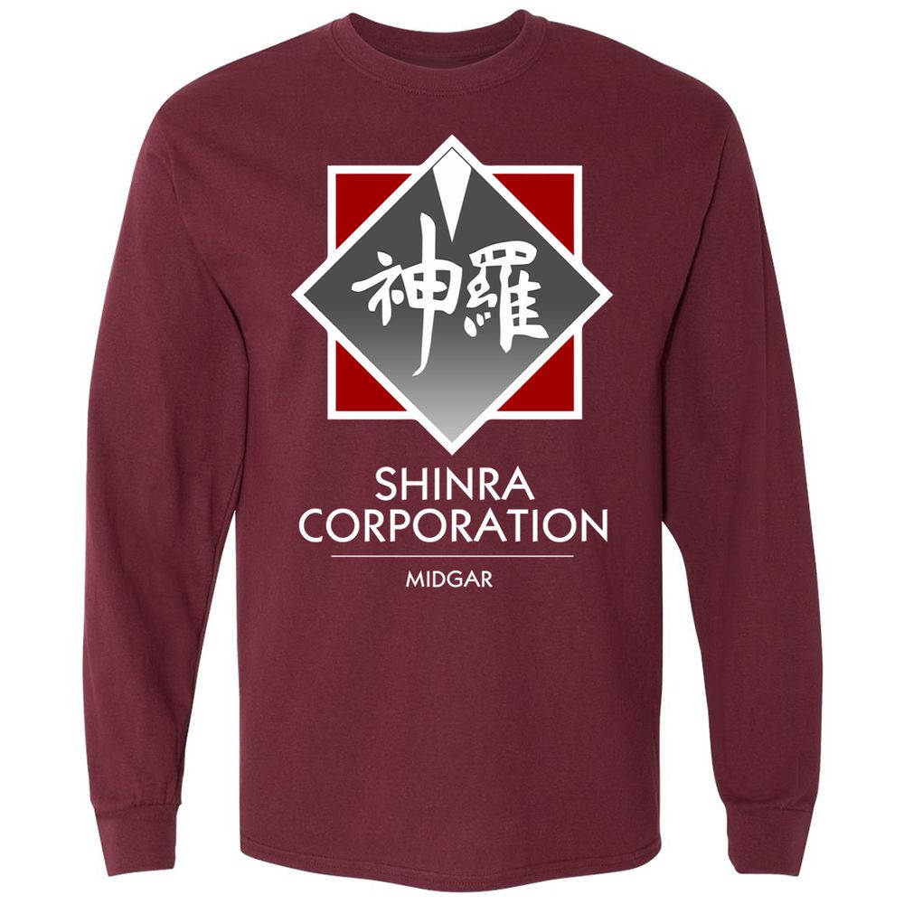 Long Sleeve T-Shirt - N1243AHM - Maroon - 11