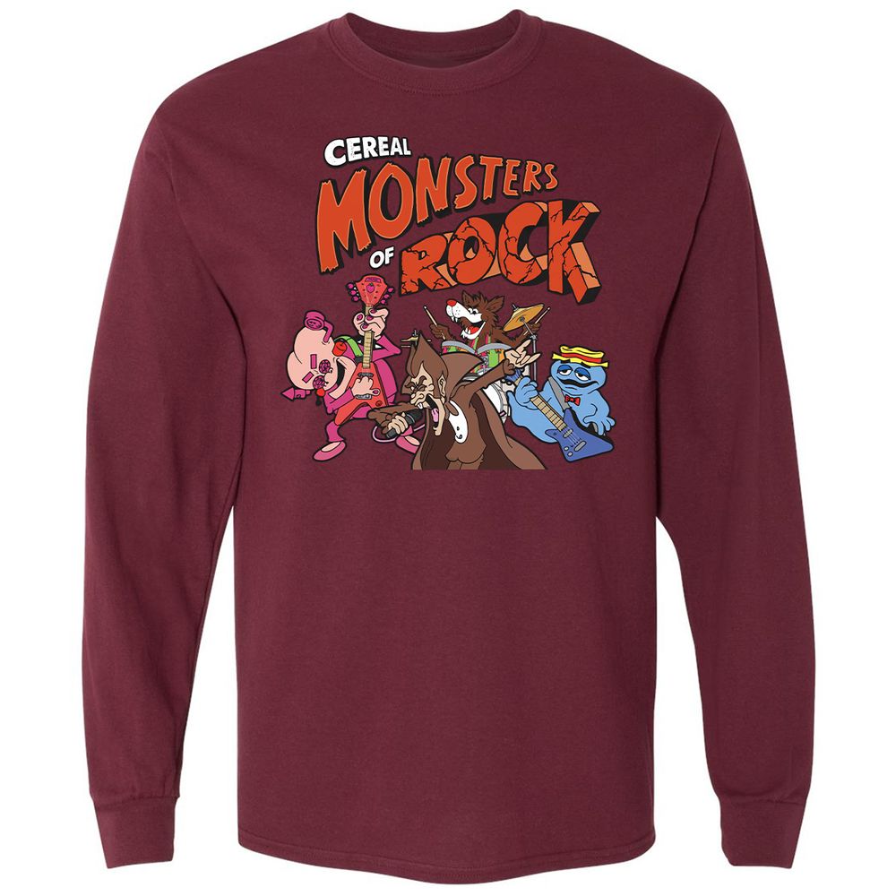 Long Sleeve T-Shirt - 2S87DWVX - Maroon - 11