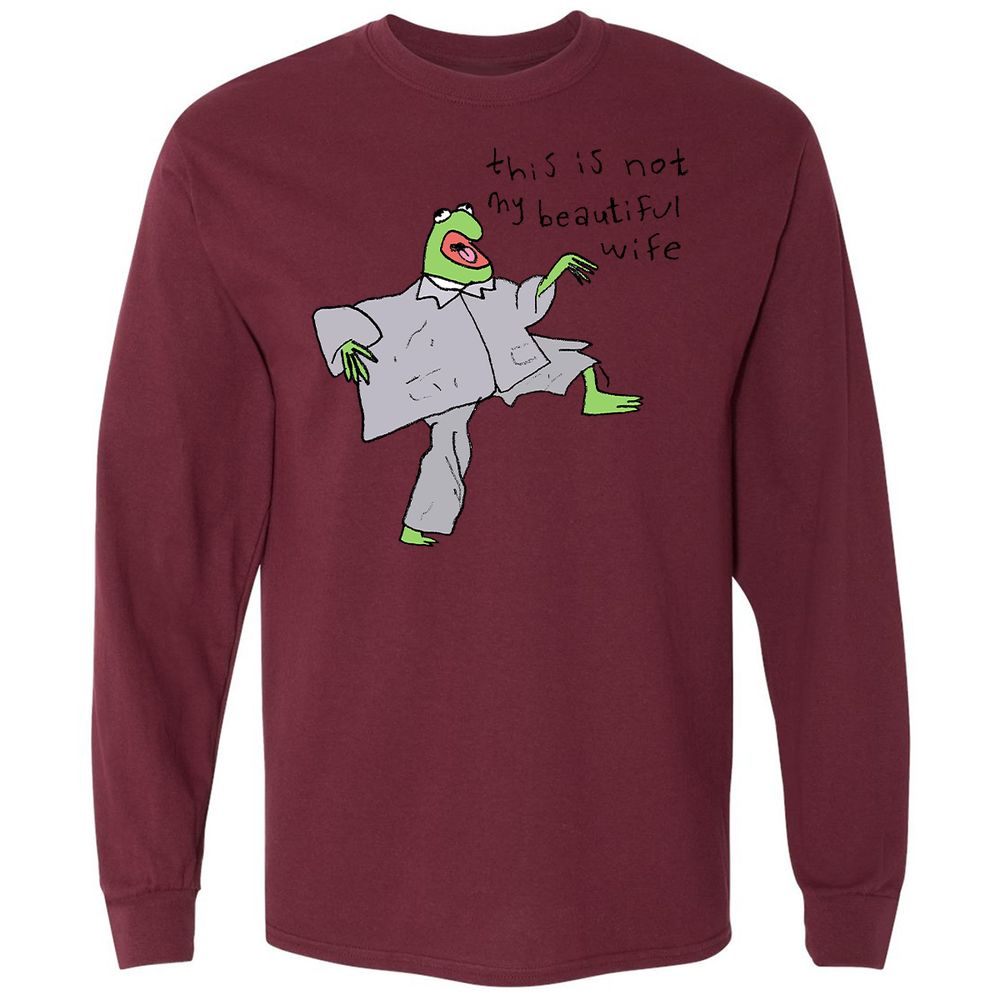 Long Sleeve T-Shirt - 3GSB3F2S - Maroon - 11