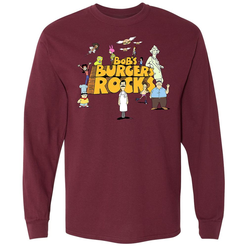 Long Sleeve T-Shirt - XXUZSES3 - Maroon - 11
