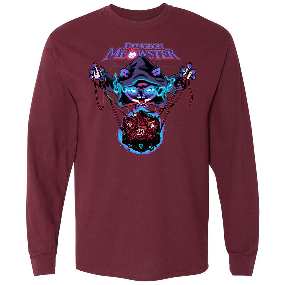 Long Sleeve T-Shirt - FRWWFUAW - Maroon - 11