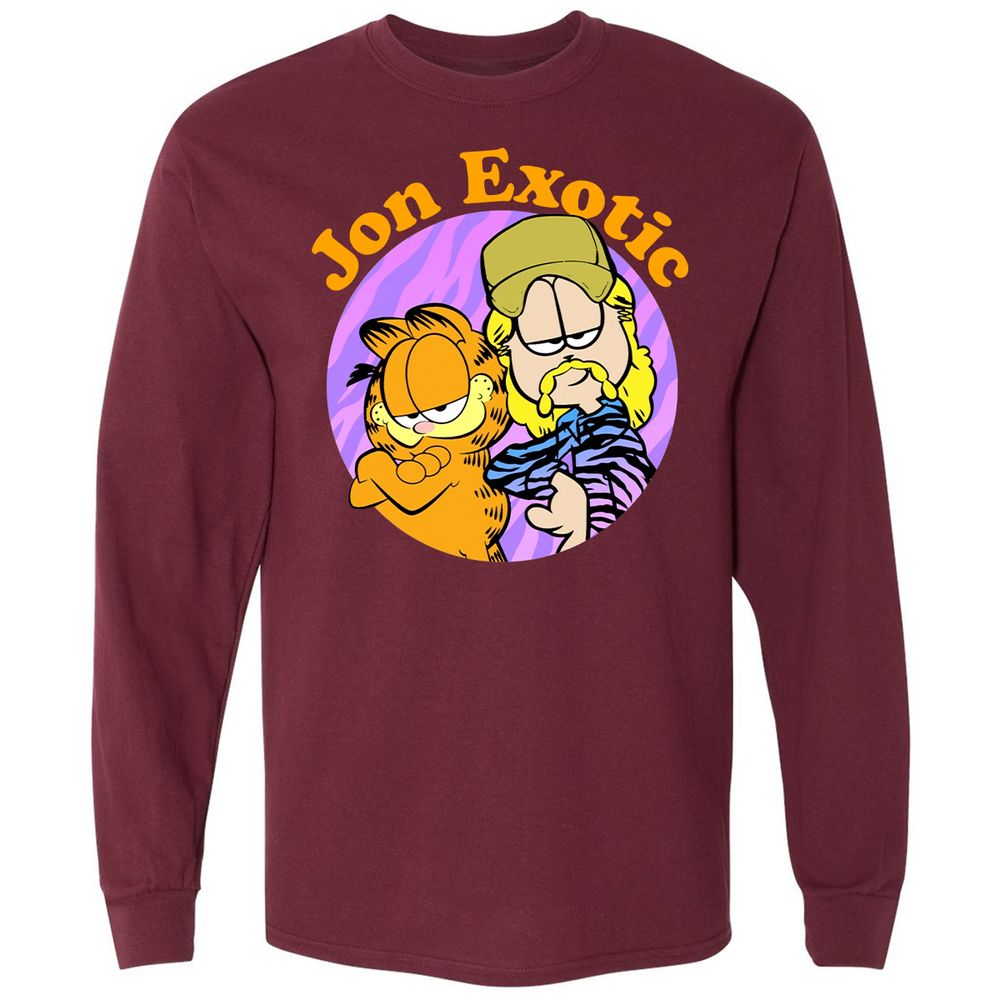 Long Sleeve T-Shirt - 2KMQBMM7 - Maroon - 11