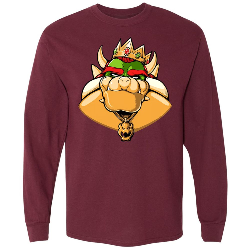 Long Sleeve T-Shirt - 277WURFM - Maroon - 11