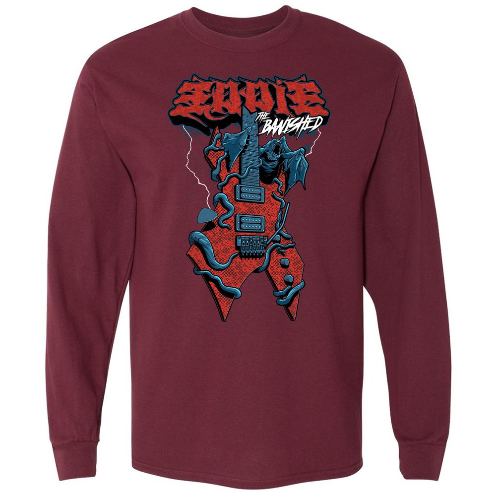 Long Sleeve T-Shirt - 932F42TQ - Maroon - 11