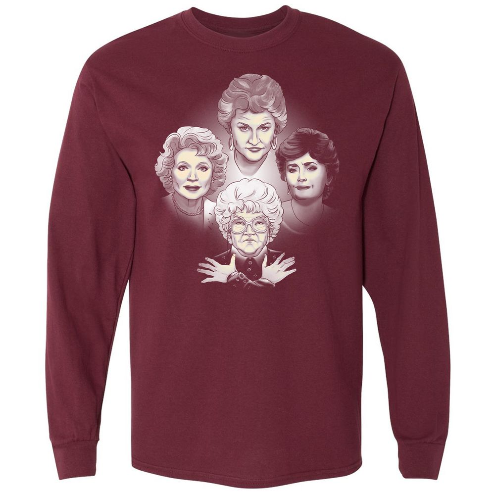 Long Sleeve T-Shirt - M5U3XQTB - Maroon - 11