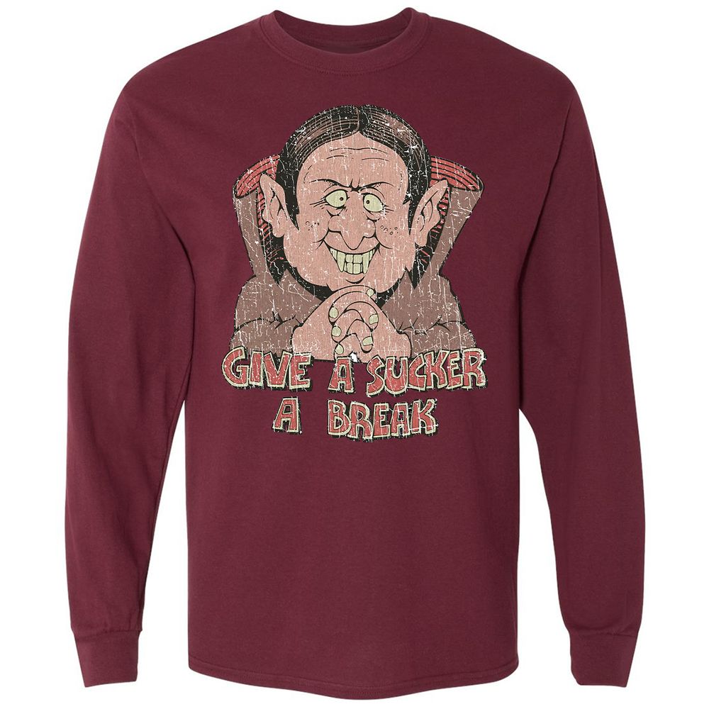 Long Sleeve T-Shirt - MSMNCSUL - Maroon - 11