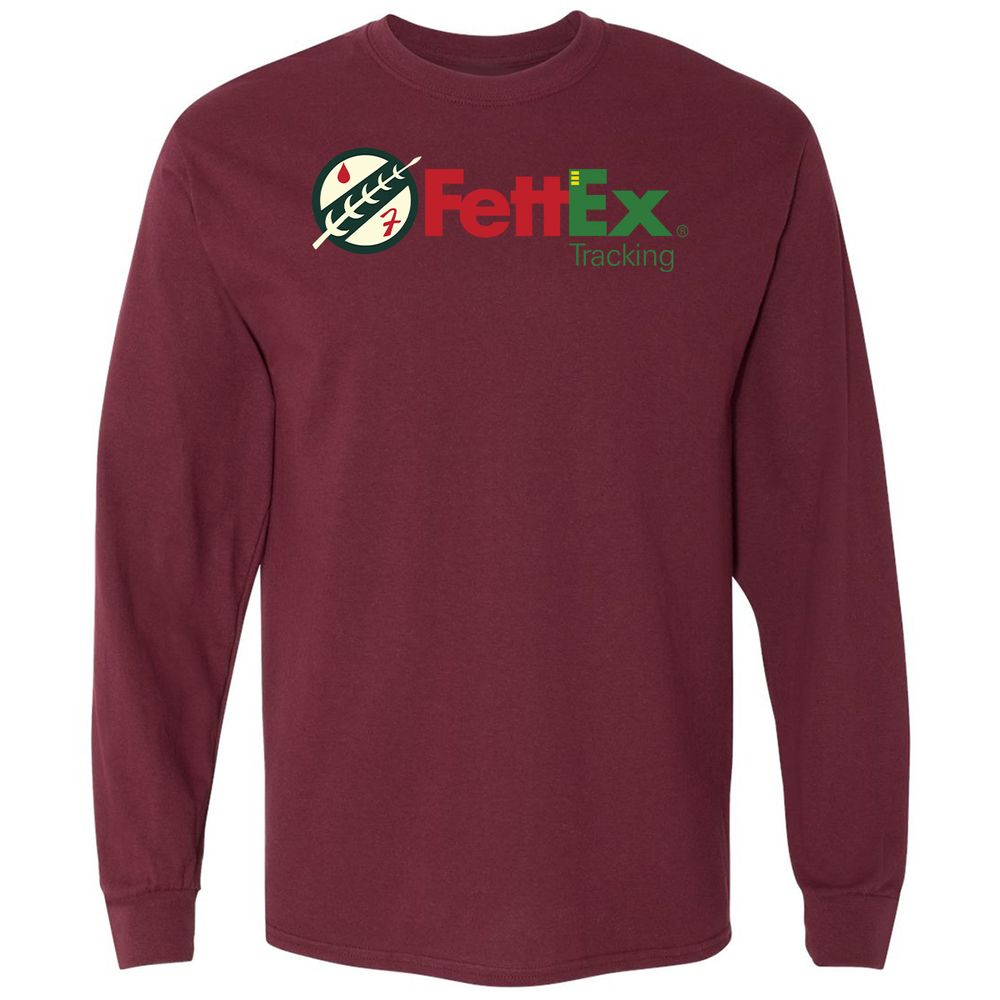 Long Sleeve T-Shirt - JD5A2PA6 - Maroon - 11