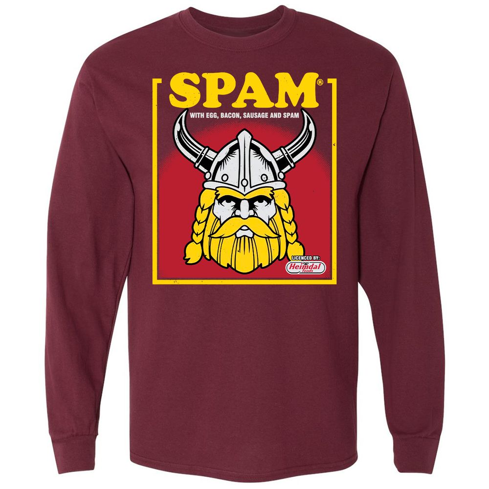 Long Sleeve T-Shirt - YT6RVAUS - Maroon - 11