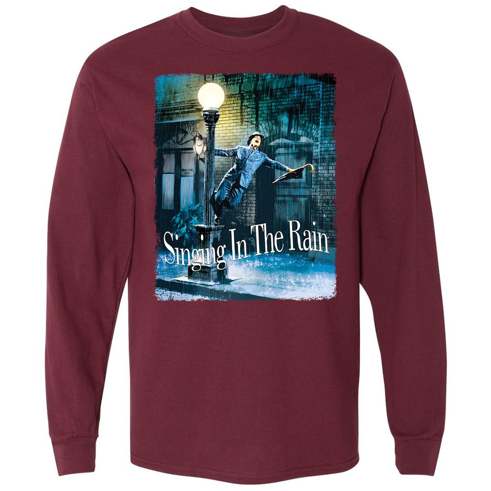 Long Sleeve T-Shirt - MTX7M4D4 - Maroon - 11