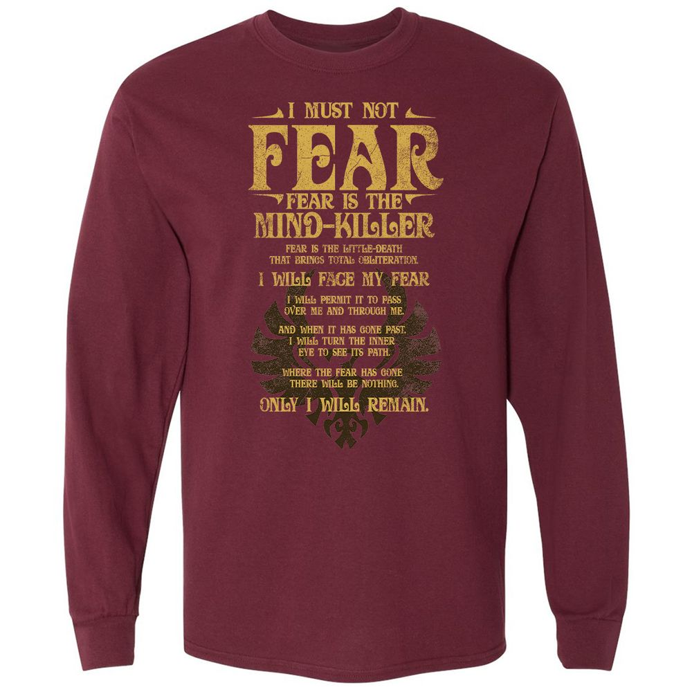 Long Sleeve T-Shirt - Y8FSJ1W8 - Maroon - 11