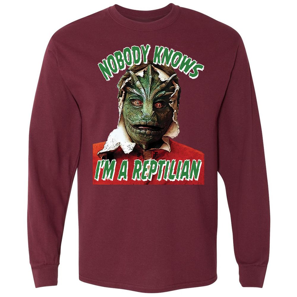 Long Sleeve T-Shirt - A9QNU94P - Maroon - 11