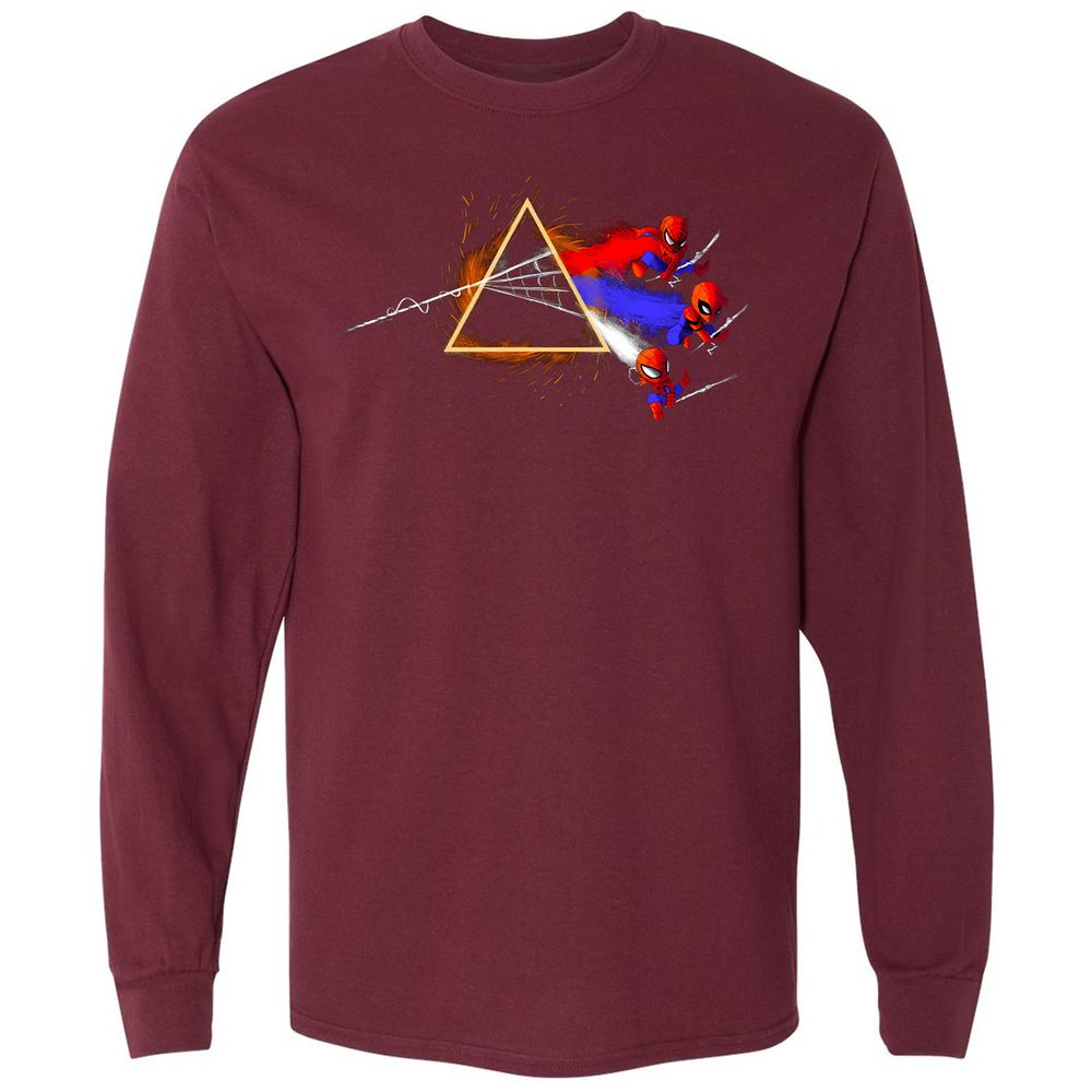 Long Sleeve T-Shirt - FR5BCZZY - Maroon - 11