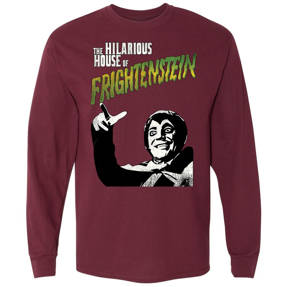 Long Sleeve T-Shirt - 9FFRRWLW - Maroon - 11