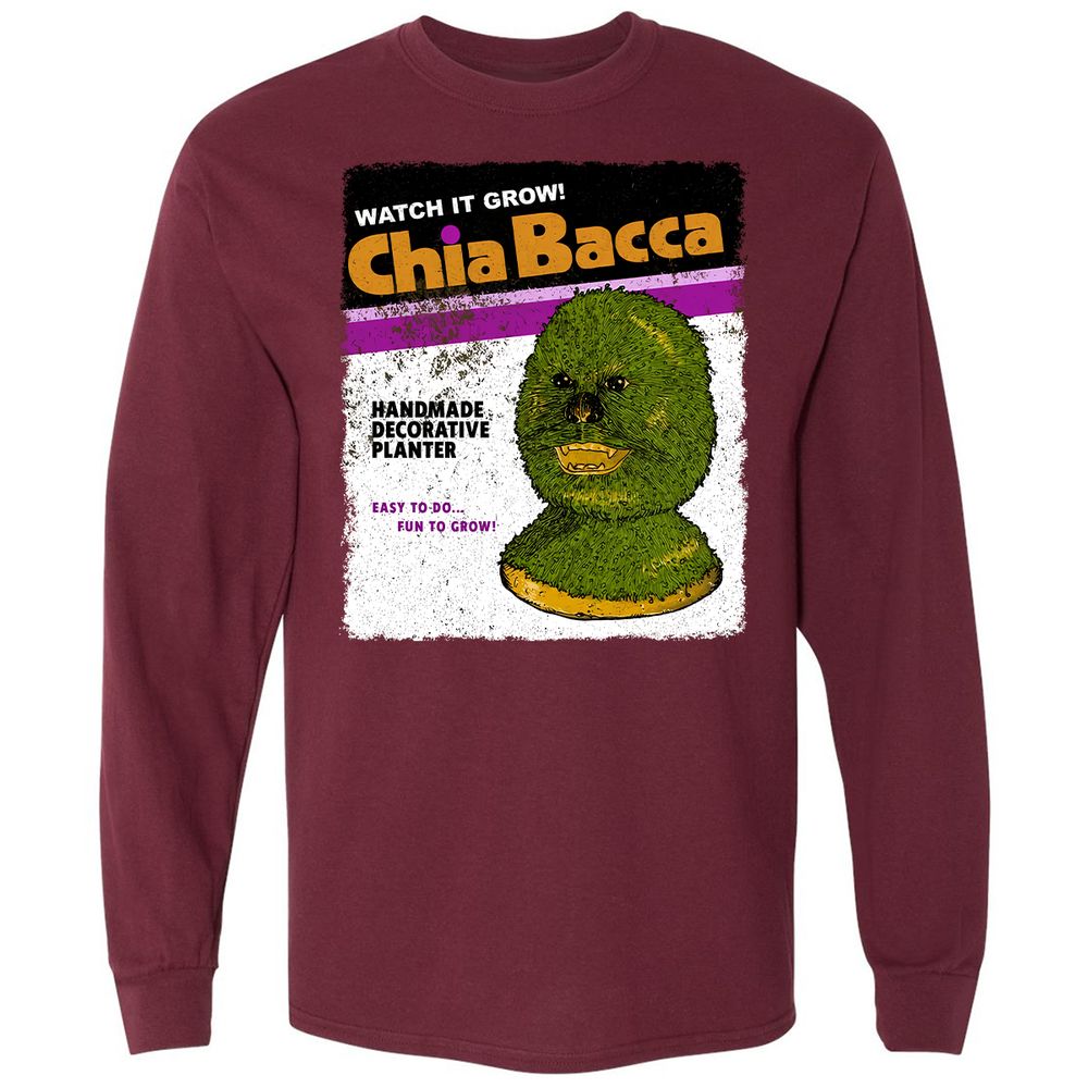 Long Sleeve T-Shirt - HU4N7TWL - Maroon - 11