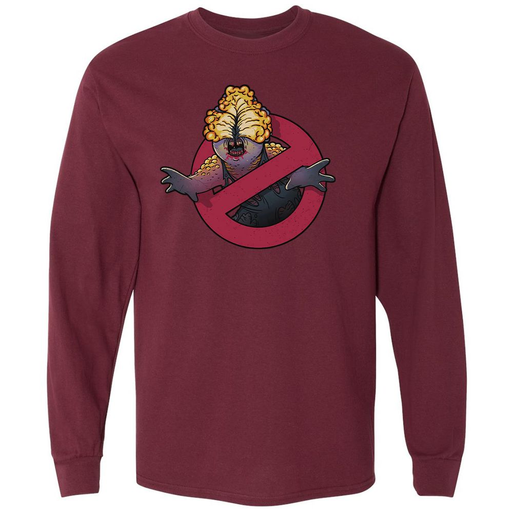 Long Sleeve T-Shirt - K4CQPTMY - Maroon - 11