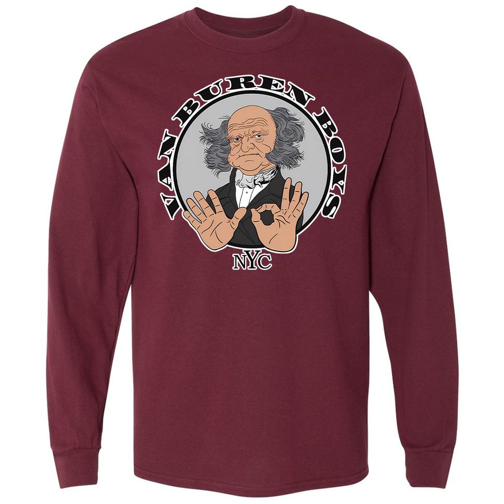Long Sleeve T-Shirt - 2HUXY36F - Maroon - 11