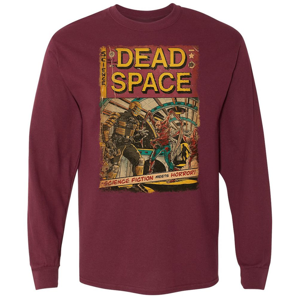 Long Sleeve T-Shirt - ST2JQET7 - Maroon - 11