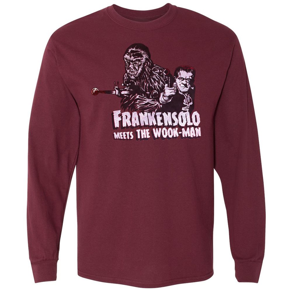 Long Sleeve T-Shirt - F26HBEW2 - Maroon - 11