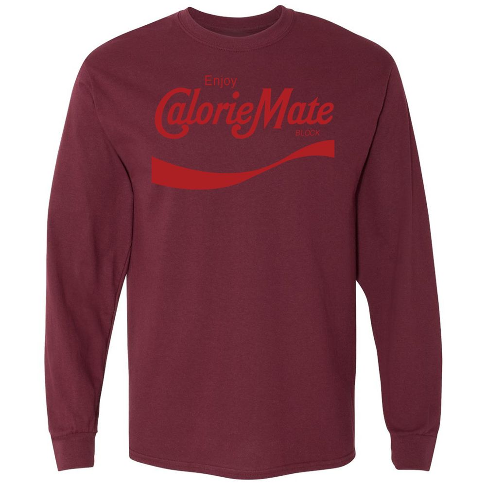 Long Sleeve T-Shirt - LNSYPZNZ - Maroon - 11