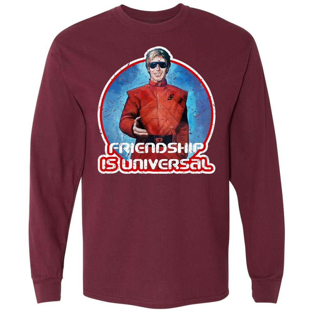Long Sleeve T-Shirt - GY8CWKGP - Maroon - 11
