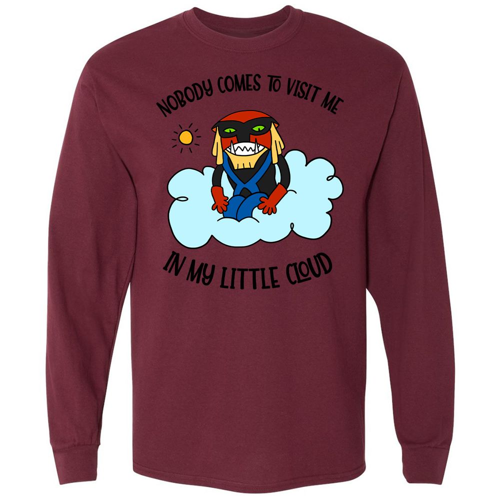 Long Sleeve T-Shirt - JFAGZMTR - Maroon - 11