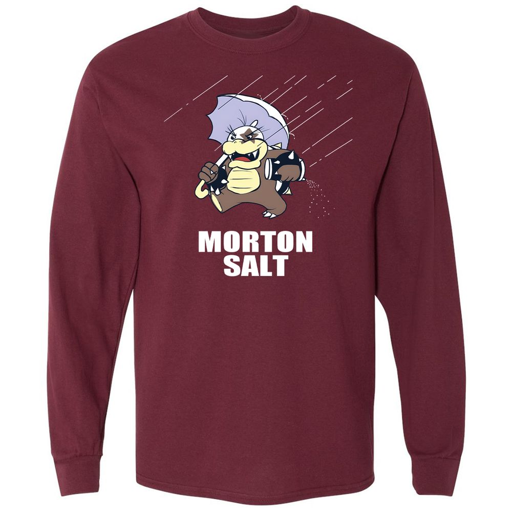 Long Sleeve T-Shirt - CYG2VCT2 - Maroon - 11