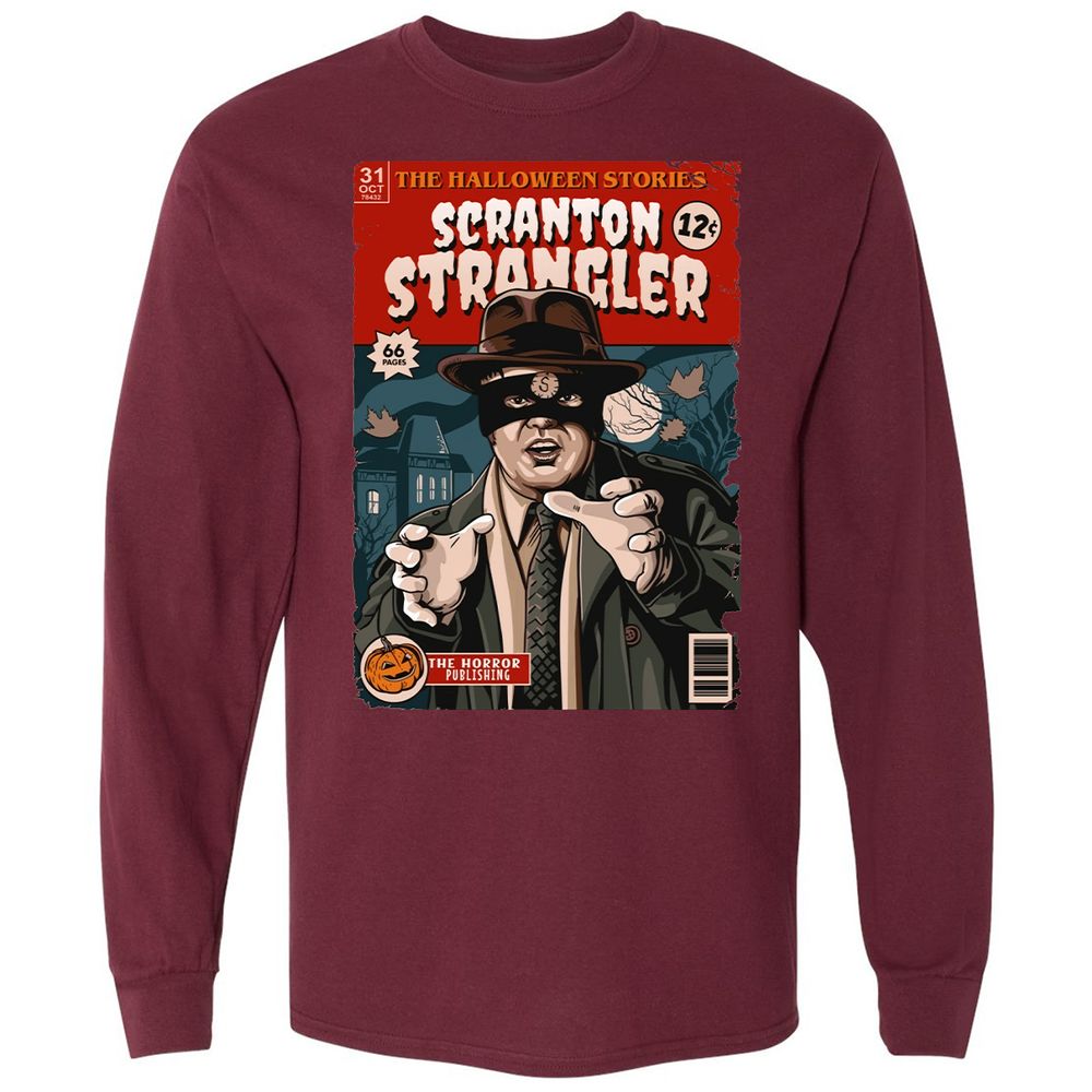 Long Sleeve T-Shirt - GPD4HS64 - Maroon - 11