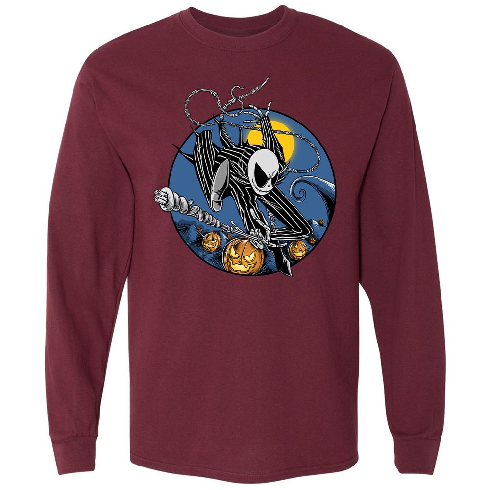 Long Sleeve T-Shirt - 9VAAEVT4 - Maroon - 11