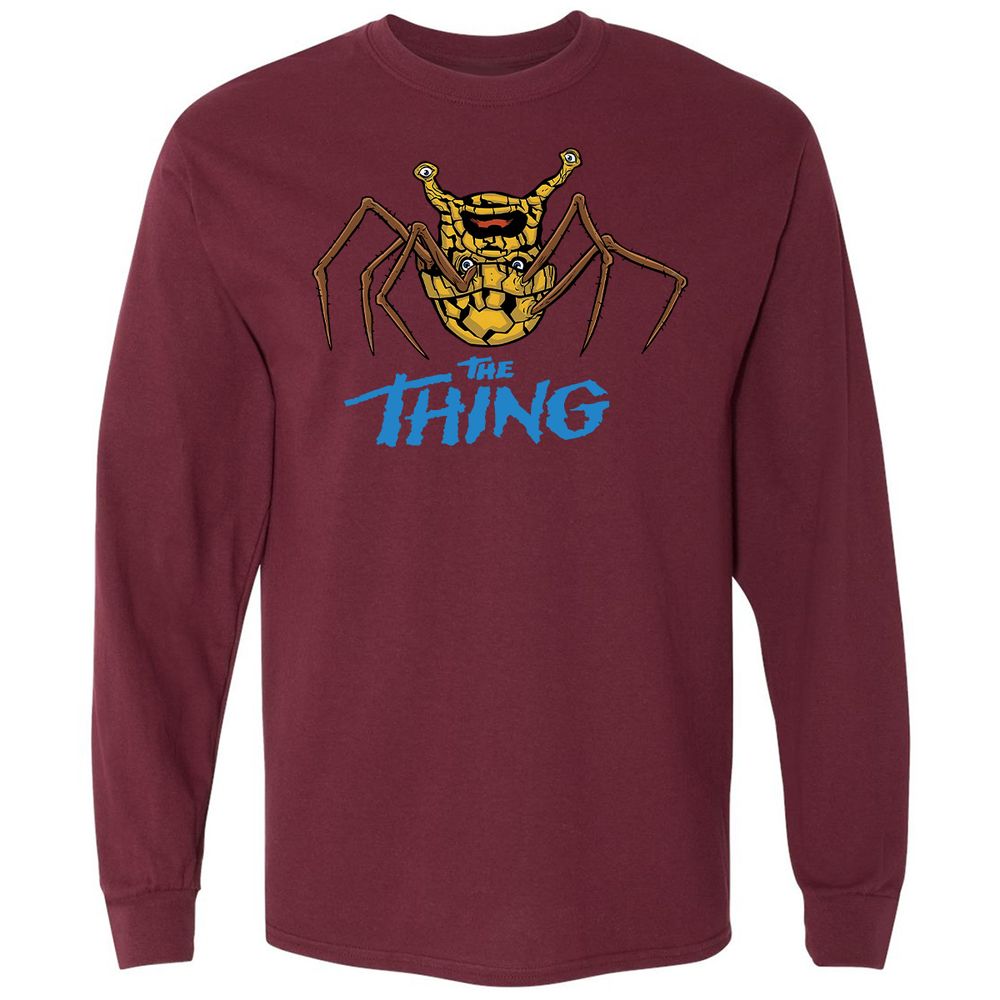 Long Sleeve T-Shirt - 71APY1KN - Maroon - 11