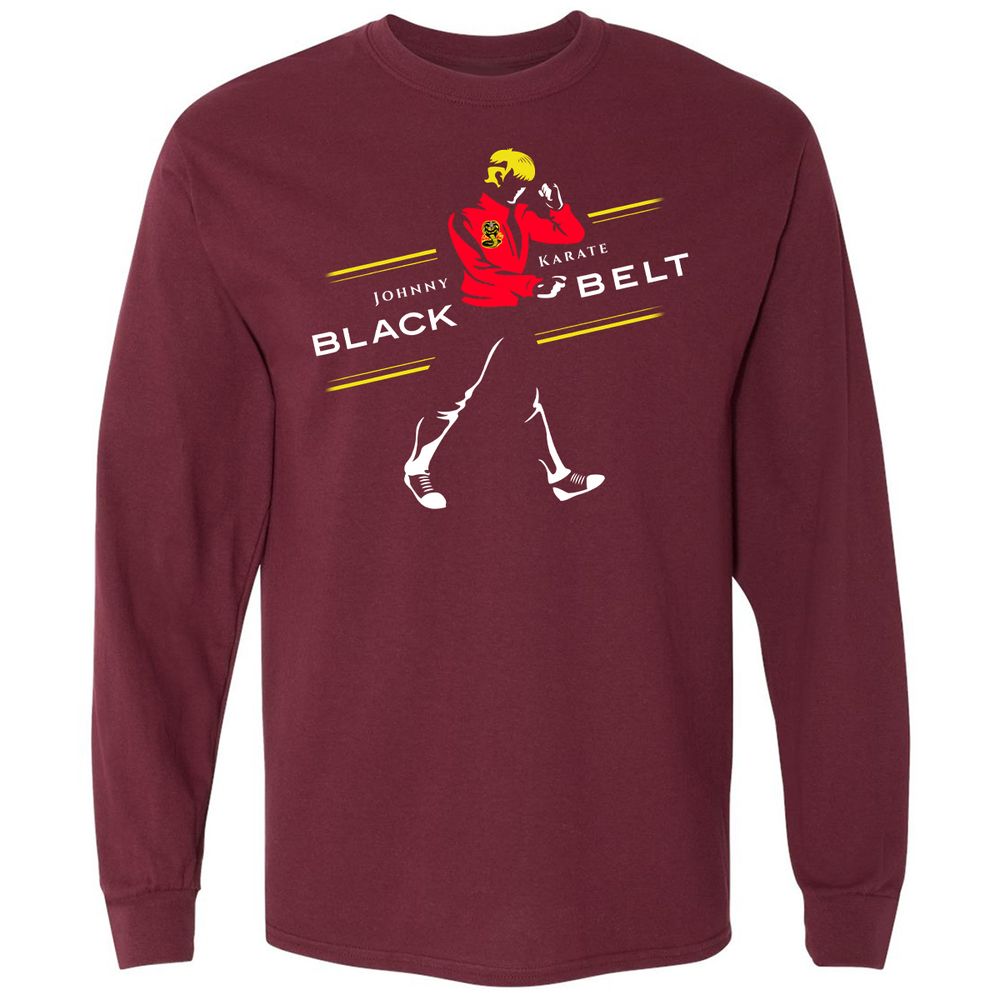Long Sleeve T-Shirt - 3J6DK23P - Maroon - 11