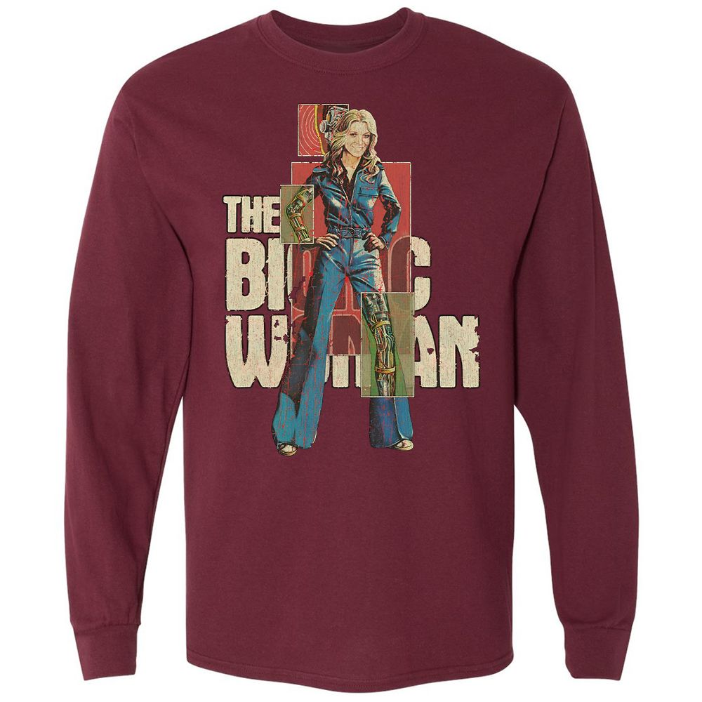 Long Sleeve T-Shirt - MLQ4XJLT - Maroon - 11