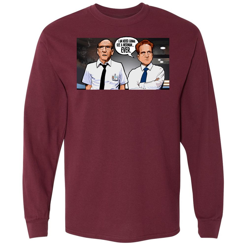 Long Sleeve T-Shirt - 9VLS3CX5 - Maroon - 11