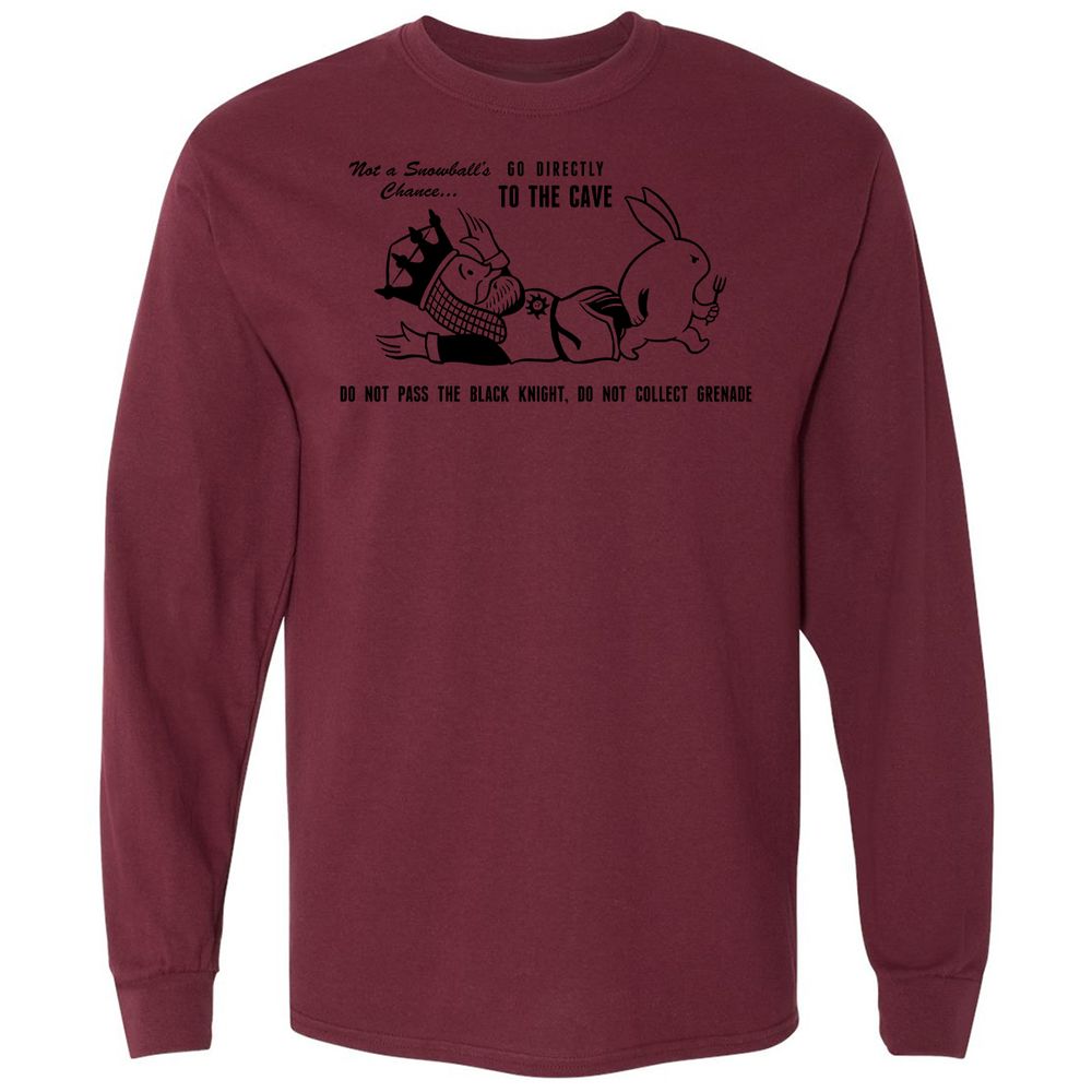 Long Sleeve T-Shirt - 9N9UL4KZ - Maroon - 11