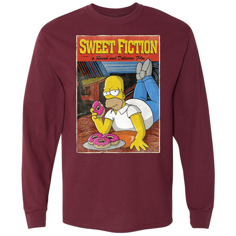 Long Sleeve T-Shirt - WHHYFUBH - Maroon - 11