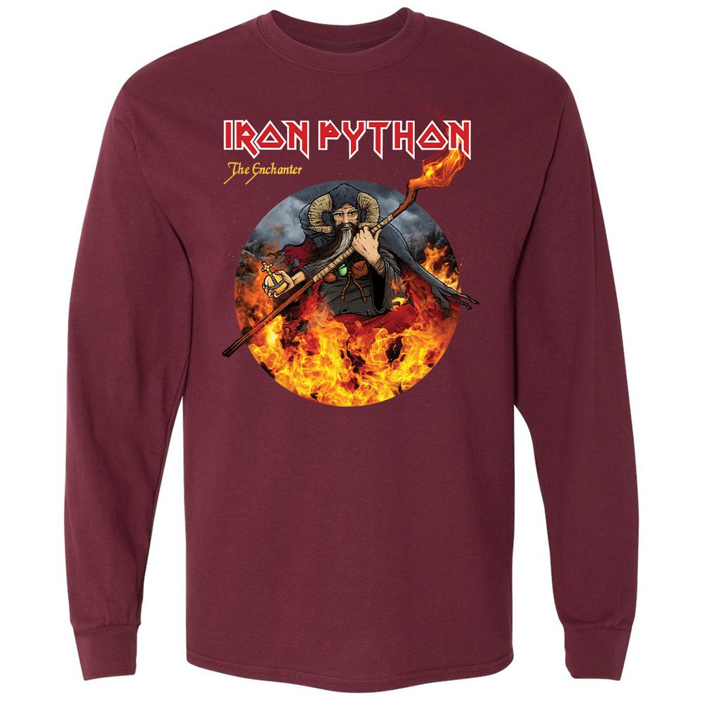 Long Sleeve T-Shirt - ESFNJSW9 - Maroon - 11