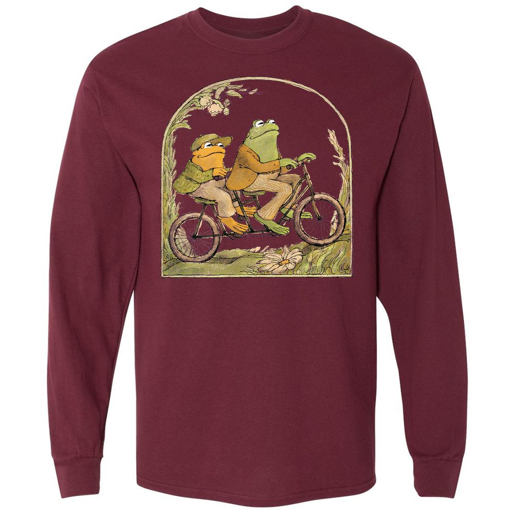 Long Sleeve T-Shirt - 325YX3JC - Maroon - 11