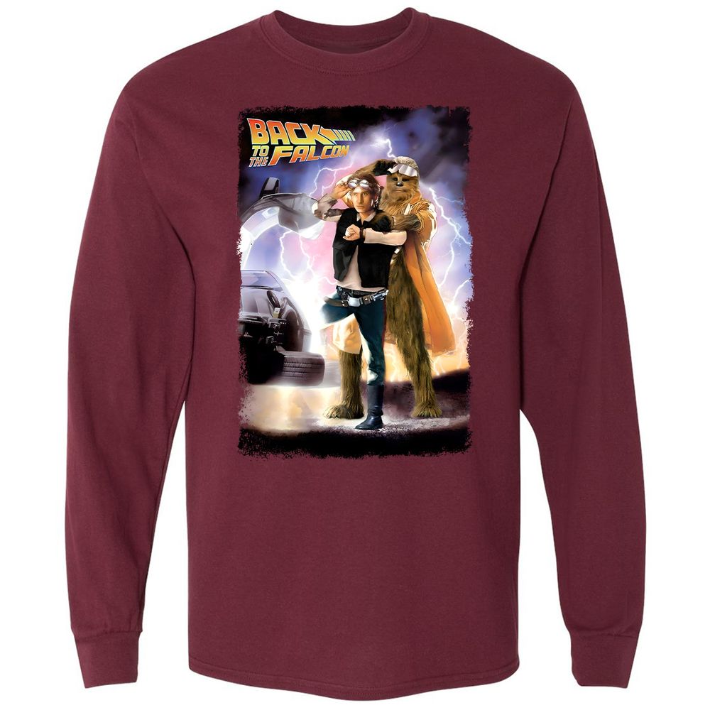 Long Sleeve T-Shirt - JMH77B4W - Maroon - 11