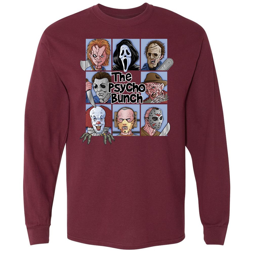 Long Sleeve T-Shirt - ZPDT39PP - Maroon - 11
