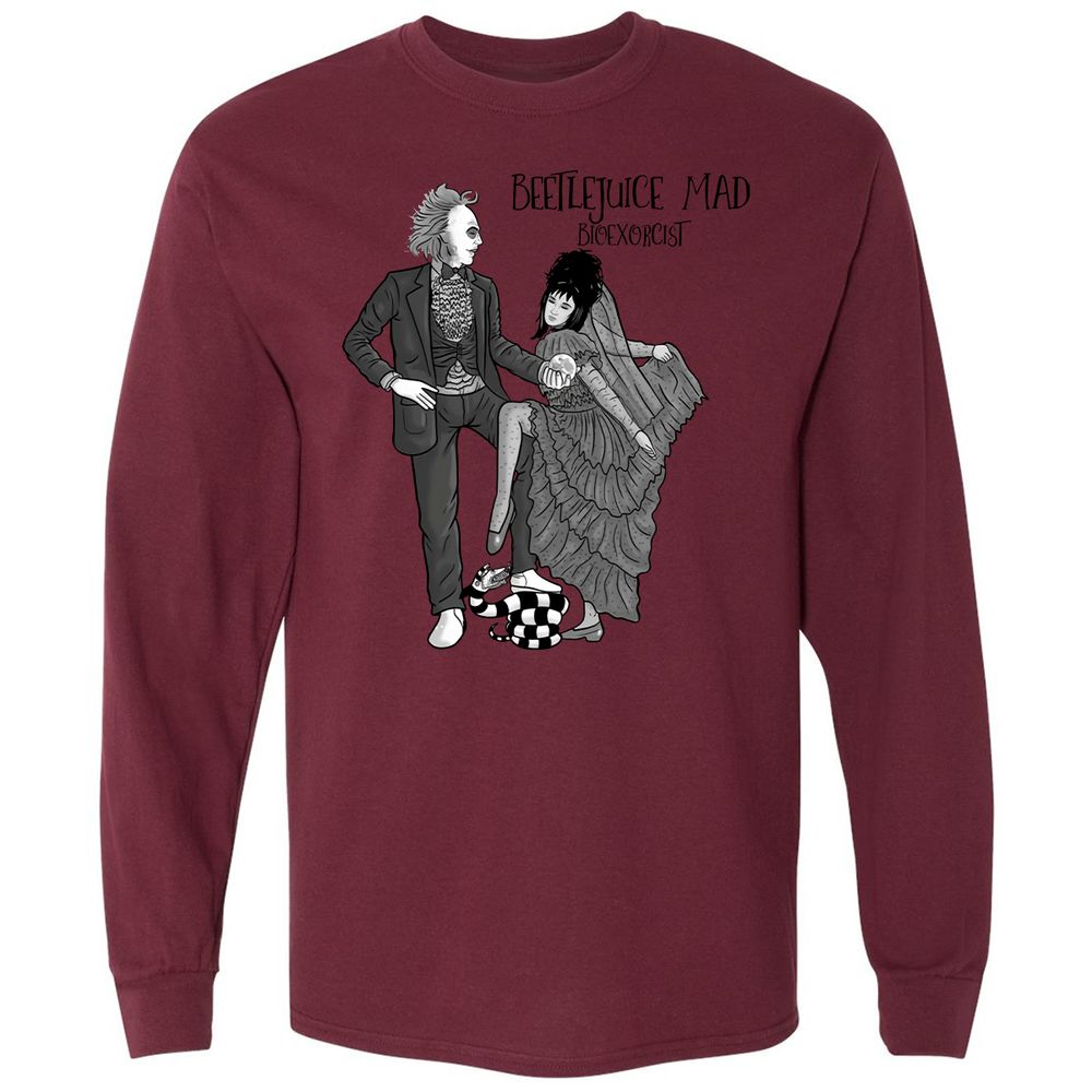 Long Sleeve T-Shirt - GD6YEDKZ - Maroon - 11