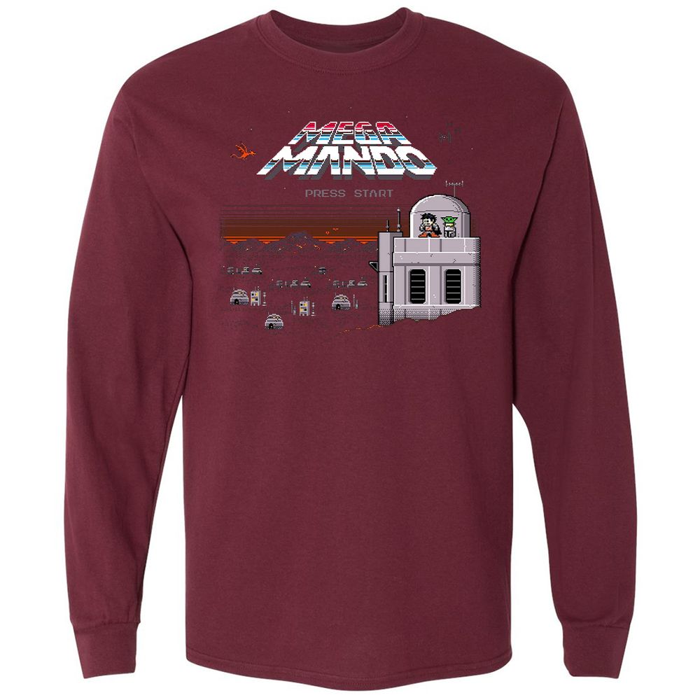 Long Sleeve T-Shirt - MNF5EC19 - Maroon - 11