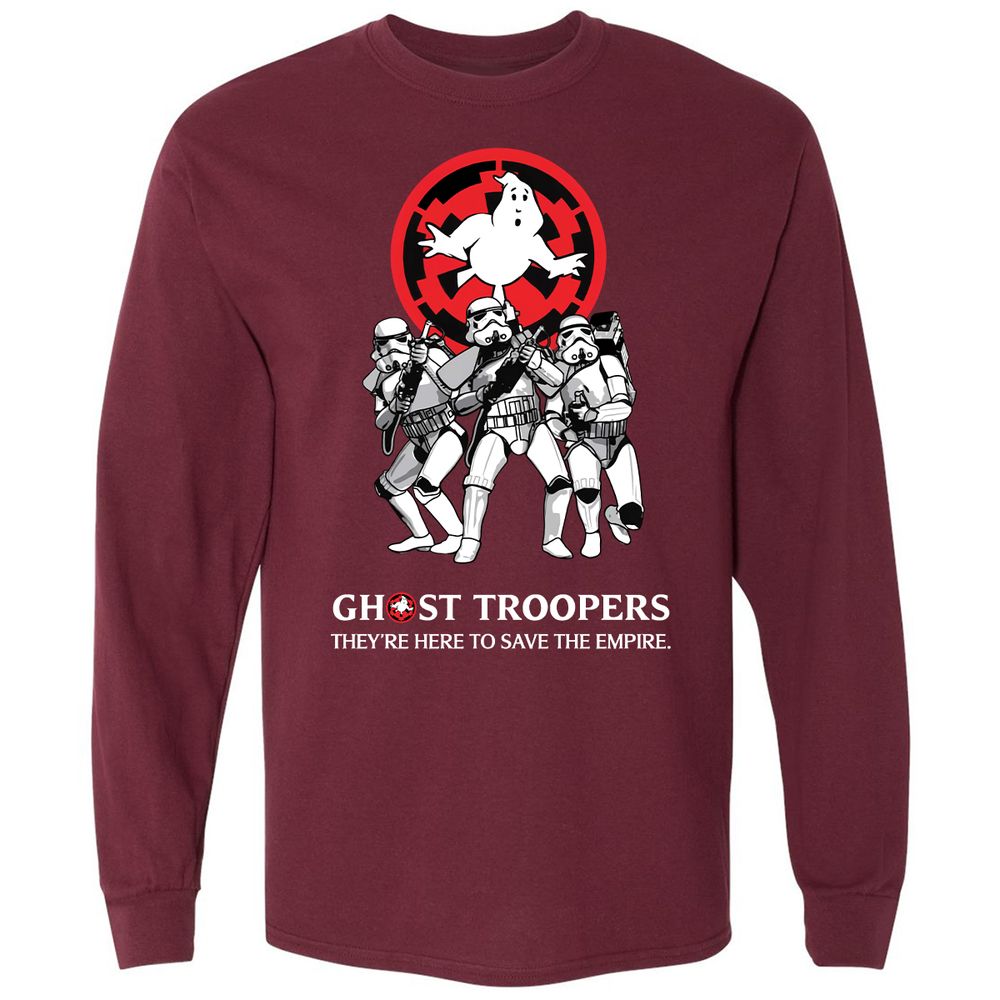 Long Sleeve T-Shirt - BTA6GE5L - Maroon - 11